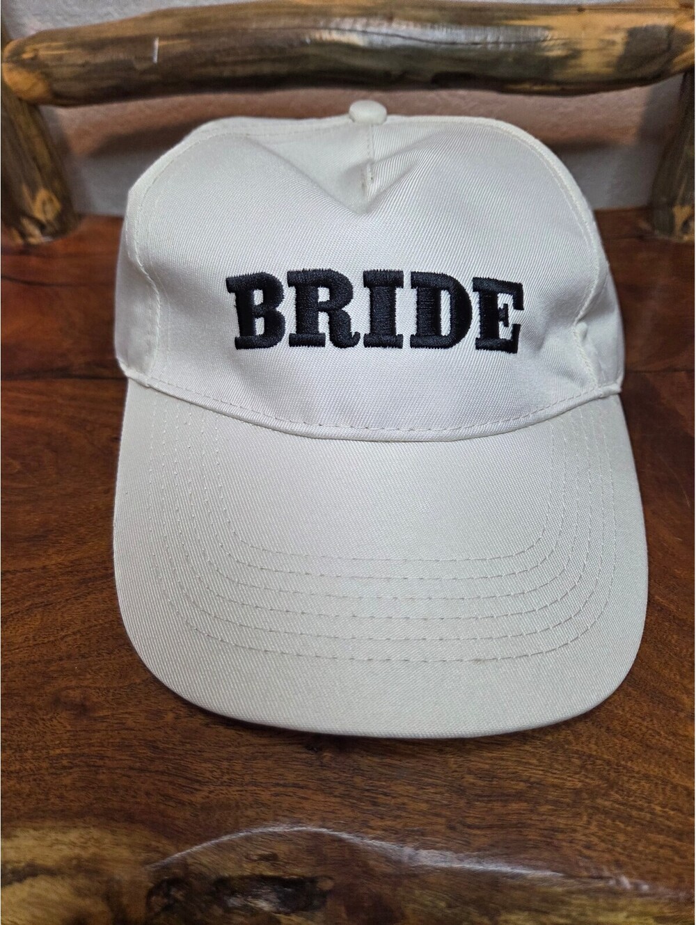 GERTEX Bride Embroidered Beige Adjustable Baseball Cap